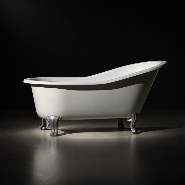 Vintage bathtub