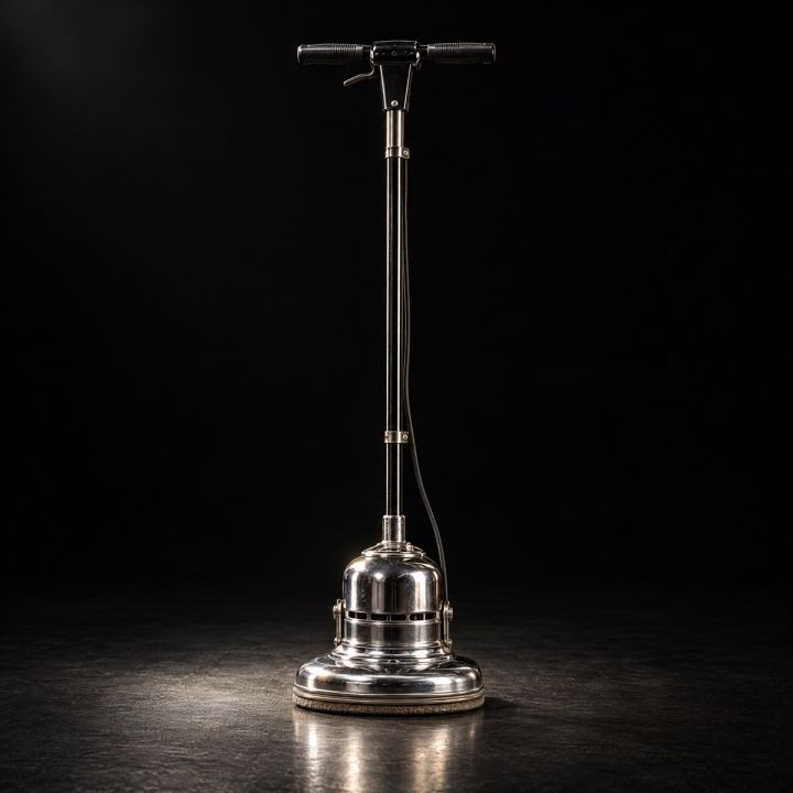 Vintage floor polisher