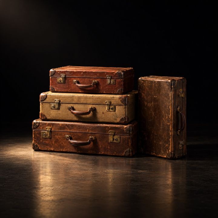 Vintage suitcases