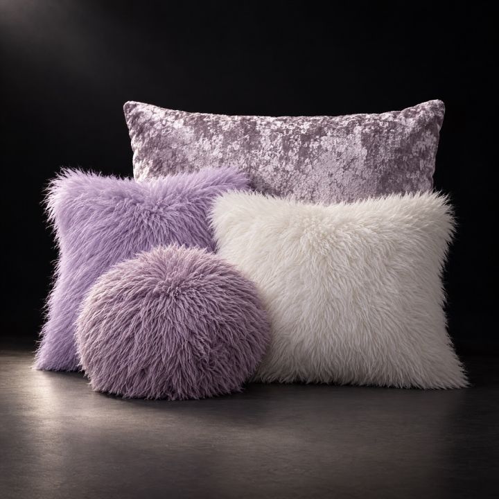 Fluffy cushions